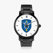 8th Infantry Division-46mm Automatic Steel Strap Black Watch