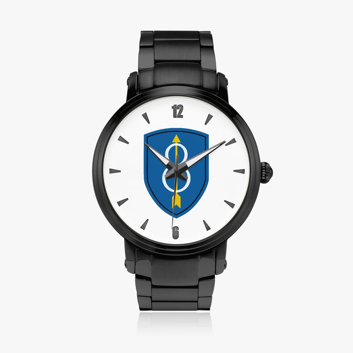 8th Infantry Division-Steel Strap Automatic Watch