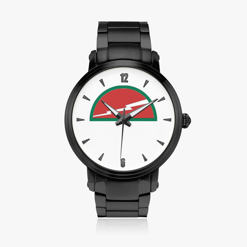 78th Infantry Division-46mm Automatic Steel Strap Black Watch