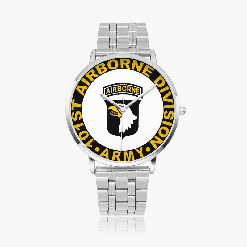 101st Airborne Division Silvertone Watch