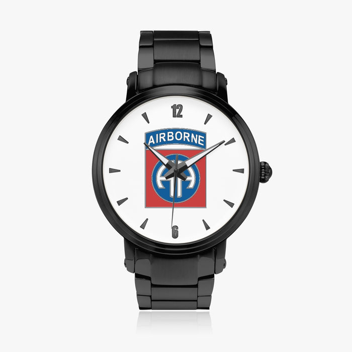 82nd Airborne Division-Steel Strap Automatic Watch