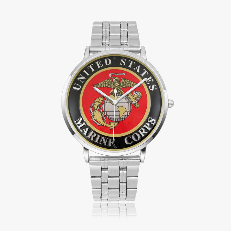 United States Marine Corps Silvertone Watch