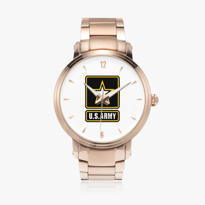 US Army-Steel Strap Automatic Watch