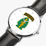 Perspective View - Special Forces Airborne Ultra Thin Watch (Black Strap)