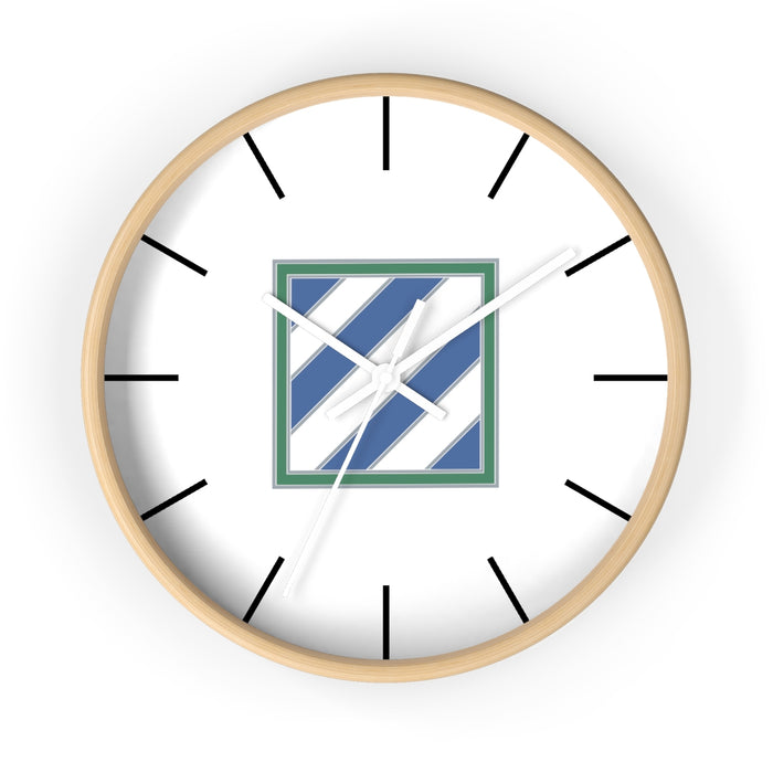 3rd Infantry Division Wall Clock