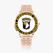 101st Airborne Division Goldtone Watch