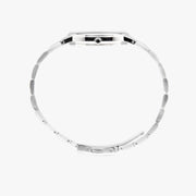 Side View - US Forces Afghanistan-Silver Stainless Steel Silver Quartz Watch