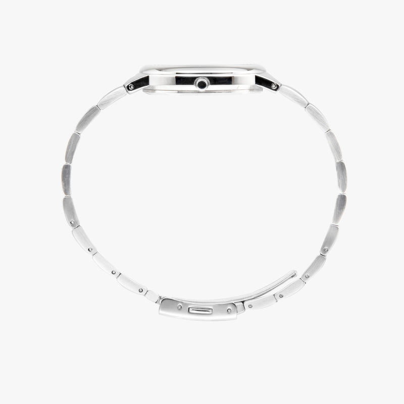 Side View - 7th Infantry Division-Silver Stainless Steel Silver Quartz Watch