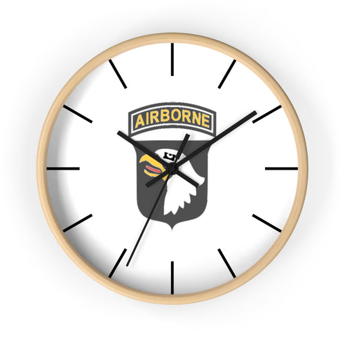 101st Airborne Division Wall Clock