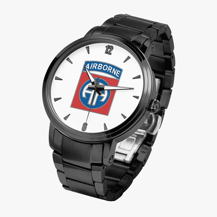 82nd Airborne Division-Steel Strap Automatic Watch