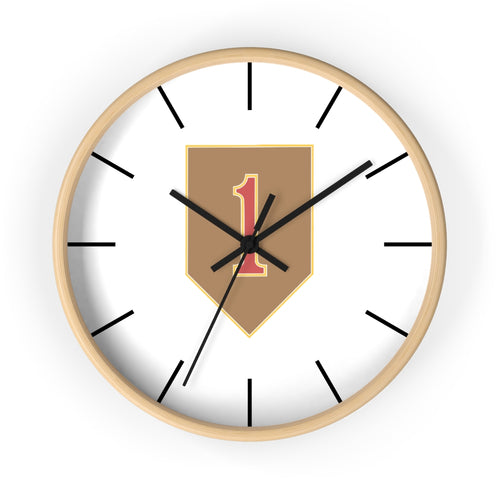 1st Infantry Division Wall Clock