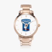 173rd Airborne Brigade-46mm Automatic Steel Strap Gold Watch