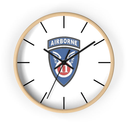 11th Airborne Division Wall Clock