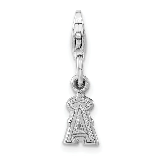 Sterling Silver MLB Los Angeles Angels w/ Lobster Clasp Charm