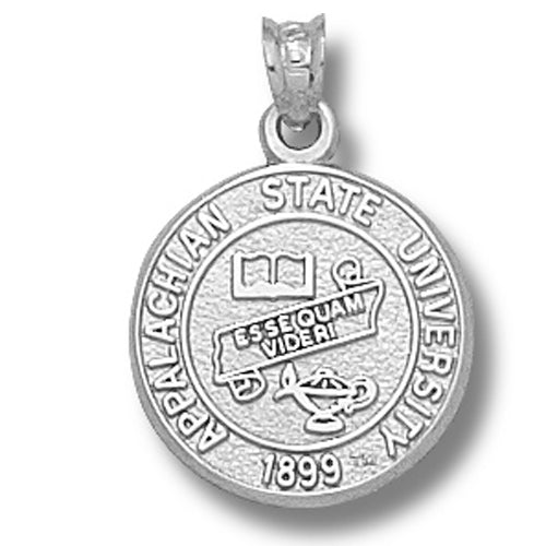 Appalachian State University Seal Silver Pendant