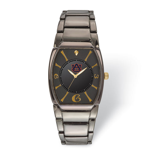 LogoArt Auburn University Executive Black-plated Watch