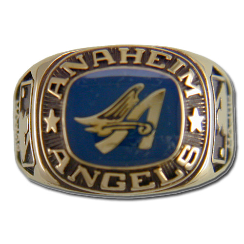 Anaheim Angels Classic Goldplated Major League Baseball Ring