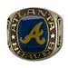 Atlanta Braves Classic Goldplated Major League Baseball Ring