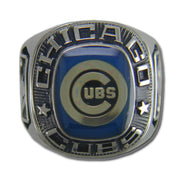 Chicago Cubs Classic Silvertone Major League Baseball Ring