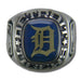 Detroit Tigers Classic Silvertone Major League Baseball Ring