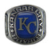 Kansas City Royals Classic Silvertone Major League Baseball Ring