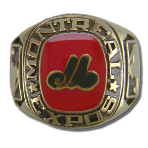 Montreal Expos Classic Goldplated Major League Baseball Ring