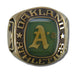 Oakland Athletics Classic Goldplated Major League Baseball Ring