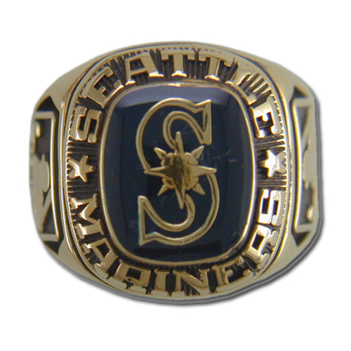 Seattle Mariners Classic Goldplated Major League Baseball Ring