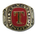 Texas Rangers Classic Goldplated Major League Baseball Ring