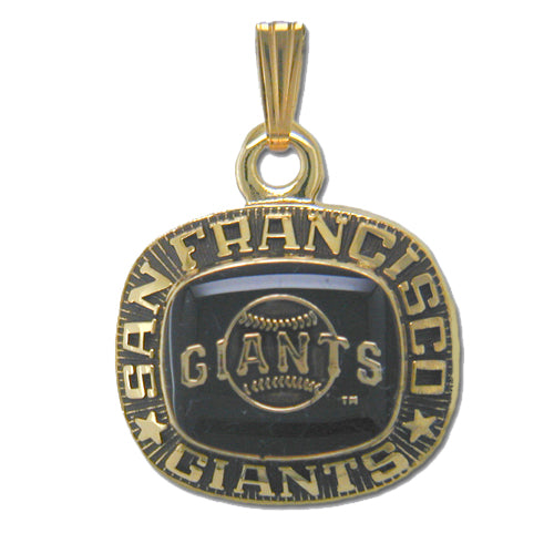 San Francisco Giants Goldtone Pendant with Enamel