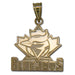Toronto Blue Jays Logo 14 kt Gold Pendant