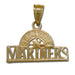 Seattle Mariners logo 14 kt Gold Medium Pendant