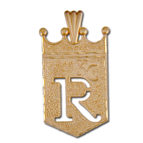 Kansas City Royals logo 14 kt Gold Pendant