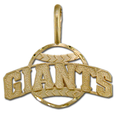 San Francisco Giants 14 kt Gold Pendant
