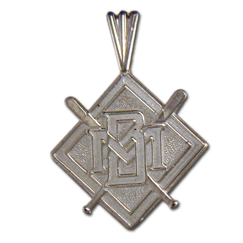 Milwaukee Brewers logo Silver Pendant