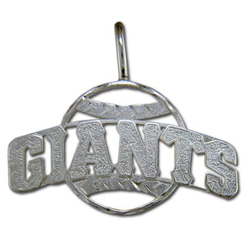 San Francisco Giants Silver Large Pendant