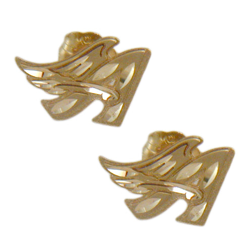 Anaheim Angels A Earrings