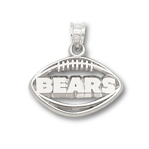 Chicago Bears Pierced Football