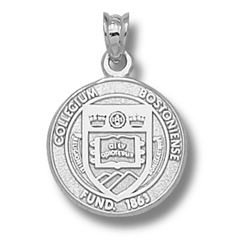Boston College Seal Silver Pendant