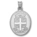 Brown University Seal Silver Pendant