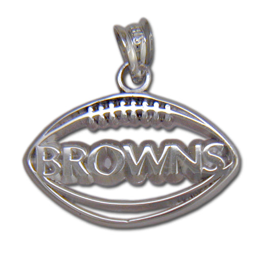 Cleveland Browns Pierced Football