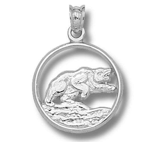 Baylor University BEAR  Silver Pendant