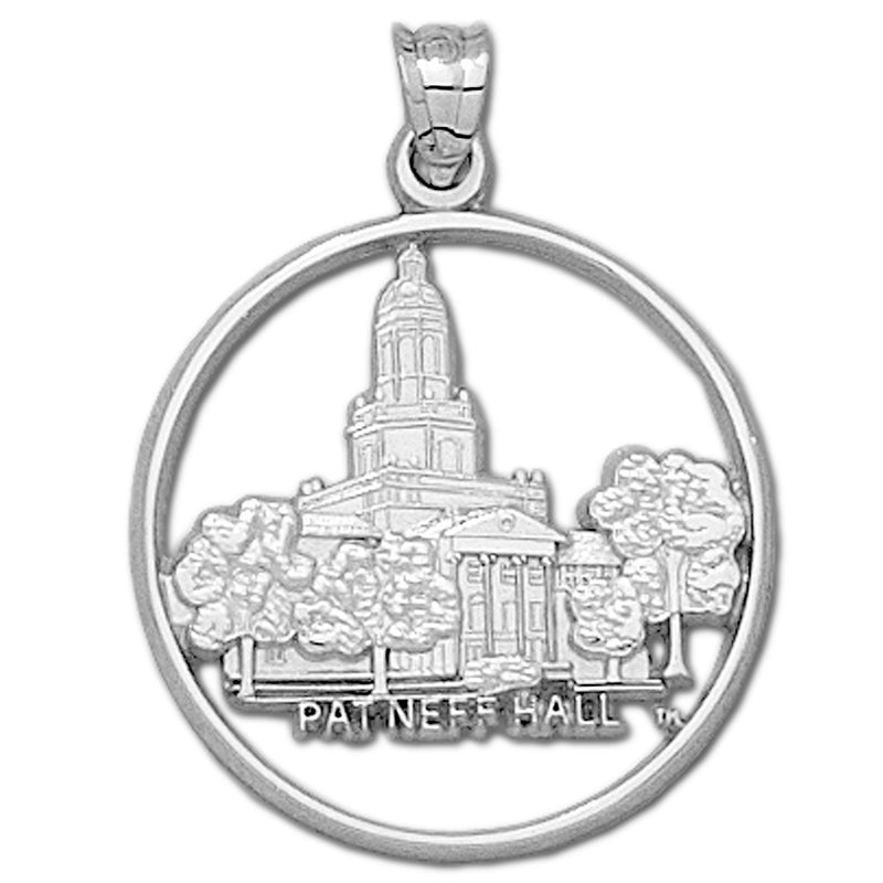 Baylor University PATNEFF HALL Silver Pendant