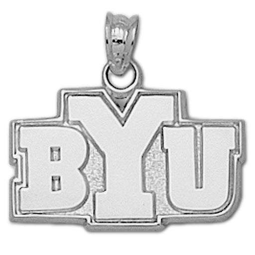 Brigham Young University BYU Silver Pendant