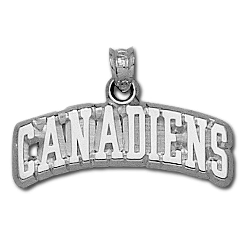 Montreal Canadiens CANADIENS Silver Pendant