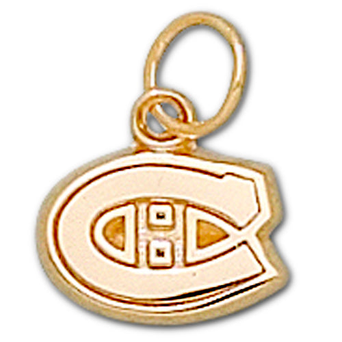 Montreal Canadiens "C" Logo 10 kt Gold Pendant