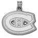 Montreal Canadiens "C" Logo Silver Pendant