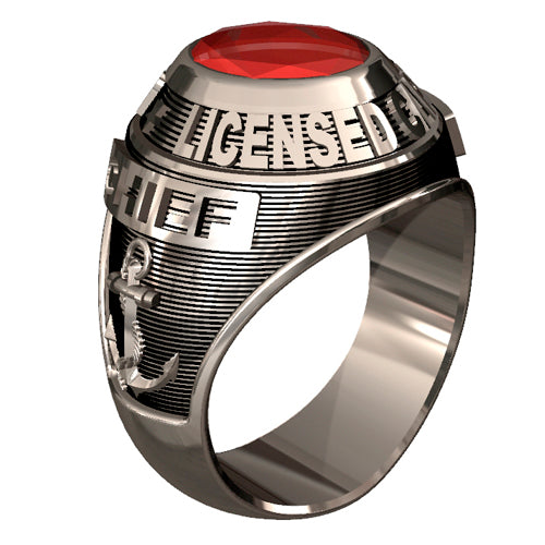 USCG Licensed Captain and Engineer Rings, Custom Designs Available — Sports  Jewelry Super Store