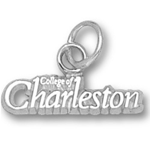 College of Charleston CHARLESTON Silver Pendant