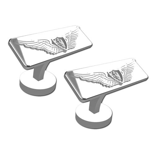 Flight surgeon Sterling Silver Cufflinks